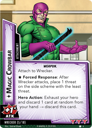 Marvel Champions : The Card Game - The Wrecking Crew Scenario Pack